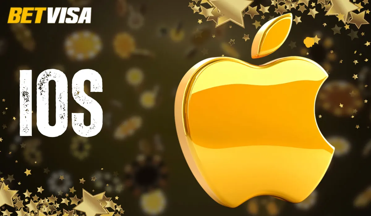 You can install the Betvisa app on iOS