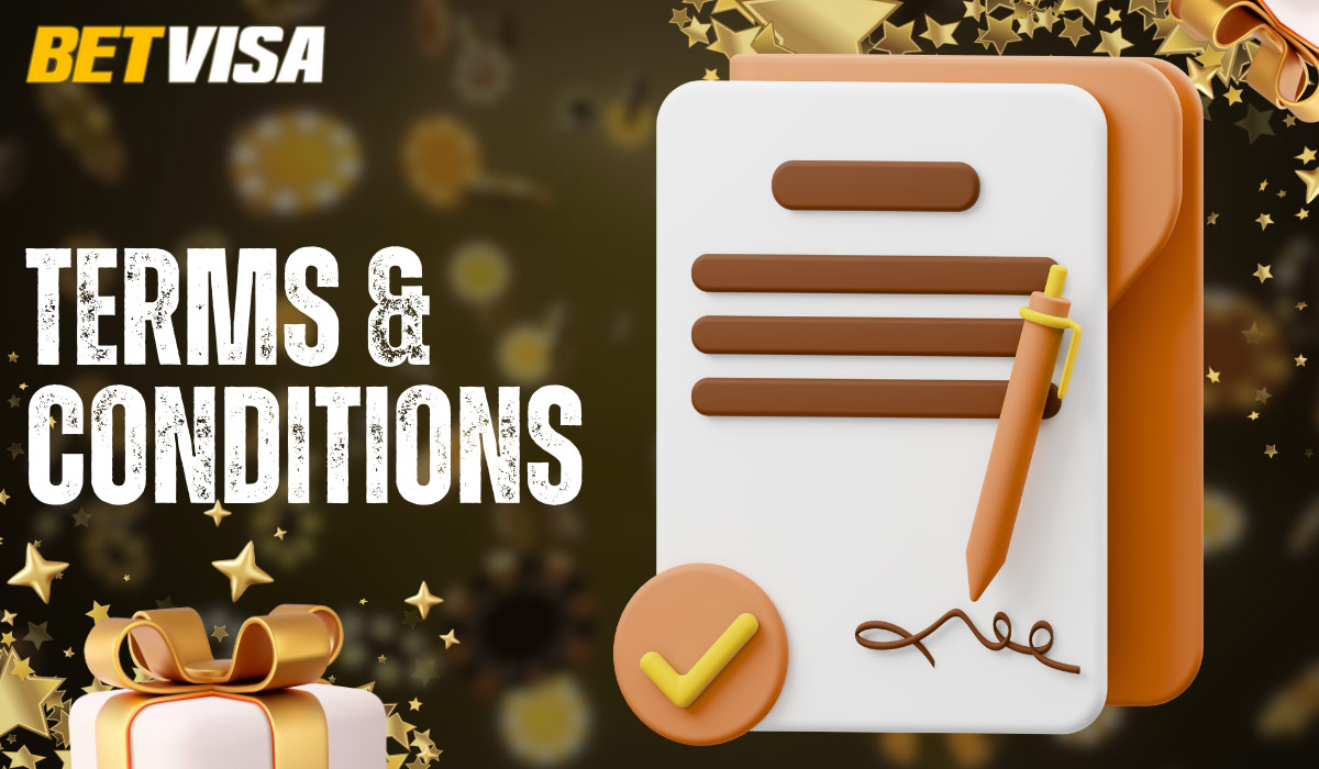 Bonus Terms & Conditions Betvisa