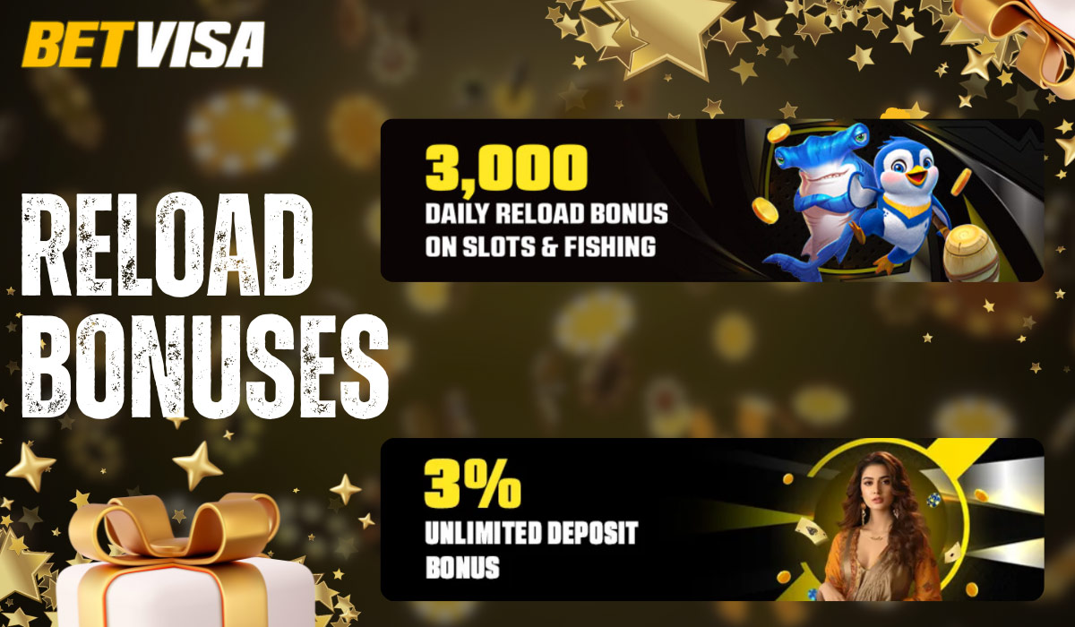 Reload Bonuses Betvisa