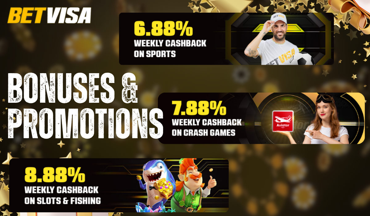 Betvisa Event Bonuses & Promotions