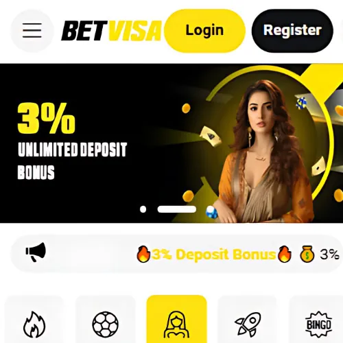 Instruction Visit the Betvisa Platform