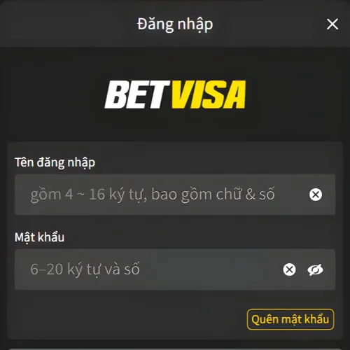 Chỉ dẫn Nhập thông tin