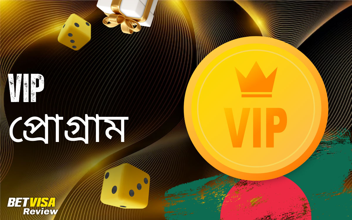 VIP প্রোগ্রাম Betvisa