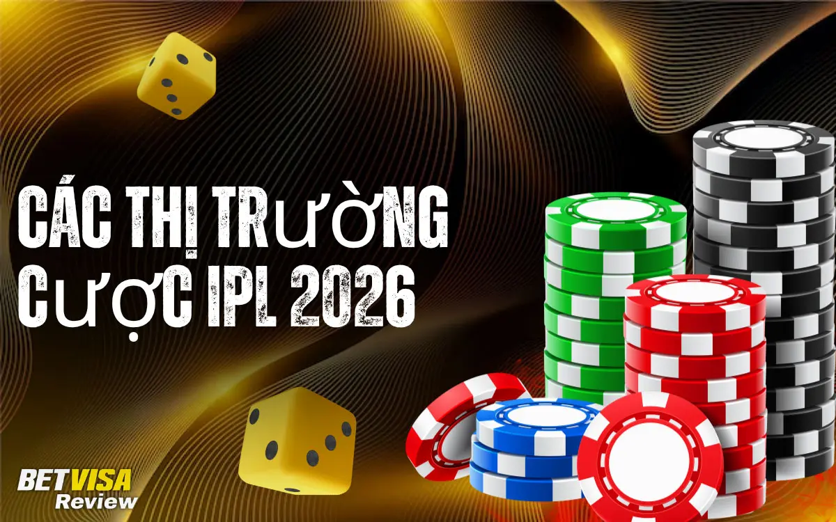 Betvisa Các thị trường cược IPL 2026